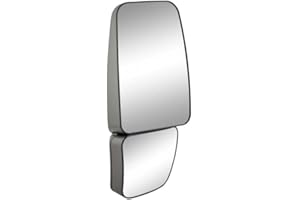 HELLA 8Sb 015 039-041 Rétroviseur Extérieur - Vissable - Noir - Largeur: 191Mm - Hauteur: 424Mm - Droite