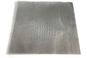 ASSA MOTORCYCLE ACCESSORIES Acousta Fil –lona trenzada de acero inoxidable 500 x 220mm para silenciador de motocicleta, quad, scooter