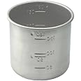 Japanese Rice Measuring Cup(180cc = 1 Gou Cup) Stainless Steel by Pirikachan Japan