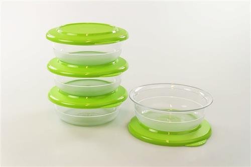 TUPPERWARE Tafelperle 275ml grün (4) Tafelfeine Schüssel Servieren Classic Royal - 5