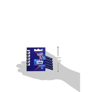 Gillette Blue II Men's Disposable Razors, 5 Pack - Image 4