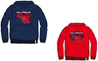 THE SPIDERMAN Boys' Hoodie Red Red