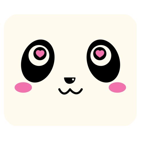 Preisvergleich Produktbild Individuelle Panda Rechteck rutschfeste Gummi Mauspad