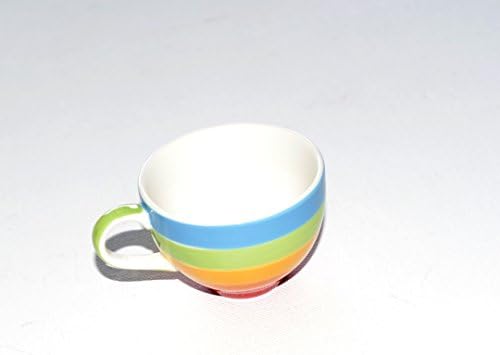 Love My Coffee Cute And Trendy Colourful Espresso Cup Demitasse