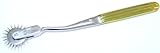 BDEALS Gold Neurological Wartenberg Pinwheel Chrome Plated