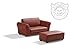 BROWN PU LEATHER LAZYBONES KIDS TWIN SOFA Chair/Seat/Armchair/Sofa for Children/Childs