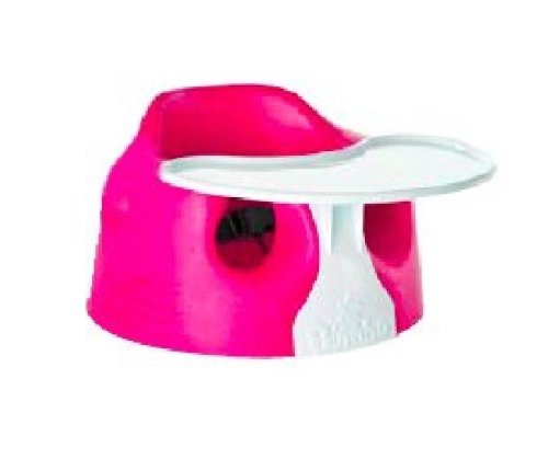 BUMBO Combo Asiento Ergonómico con Bandeja y Cinturón (magenta)