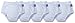 Bambino Mio Multi Buy Training Pants 5 x pack (White, 3+Y, Pack of 5)