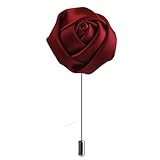 Broche de flor hechas a mano para los hombres.