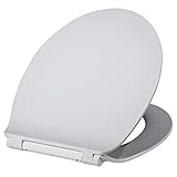 Montagelöcher 9 - 19 cm, verstellbare Edelstahlscharniere zum individuellen Anpassen an Ihre WC-Becken