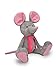 Produktbild MU Brno 43100A Mause Alfi 65cm, Grau-Pink, Plüschtiere, Mehrfarbig