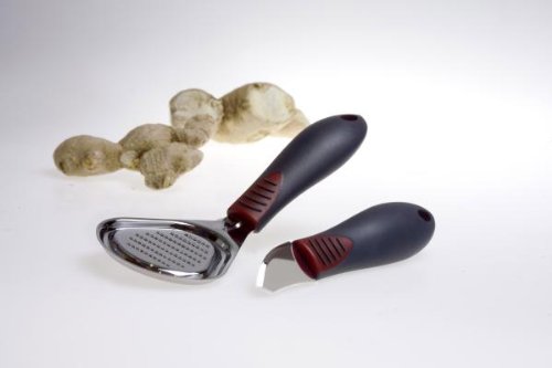 G S D Haushaltsgeräte 44 018 Set Ingwerreibe und Ingwerschäler - 2