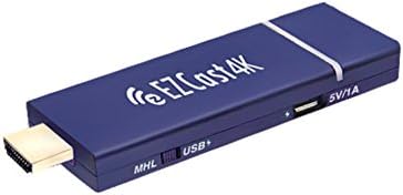 Morjava D2 EZCast A1 Mirascreen 5G Powerful Streaming OTA TV Stick with the Most Advanced Technology! 5GHz Wireless HDMI Streaming Media Player WiFi Display Dongle Share Videos Images Docs Live Camera Musics from All Smart Devices to TV Monitor or Projector