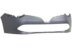 REPIAUTO Pare-choc avant à peindre compatible avec Renault Clio 4 phase 1 2012-2016