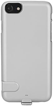 ROOP Ultra Slim Extended Battery Case Slim External Protective Charger Case 1500Mah External Detachable Power Bank Charger Pack Backup for iPhone 6 6s 7/7s , iPhone Slim Case (4.7", Silver)