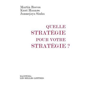 Quelle stratégie pour votre stratégie ?