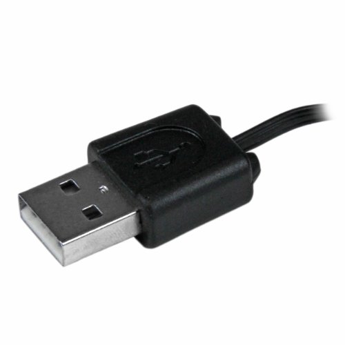 StarTech USBRETAUBMB Aufrollbares USB auf Micro USB und Mini USB Kabel - 3