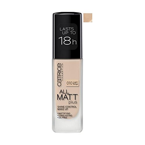 Catrice All Matt Plus Shine Control Flüssige Found ation NR. 010 - LIGHT BEIGE 30 ml