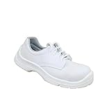 S2 securesse S2 Sicherheitsschuhe Arbeitsschuhe Berufsschuhe Kochschuhe Laborschuhe flach Weiß B-Ware, Größe:46 EU