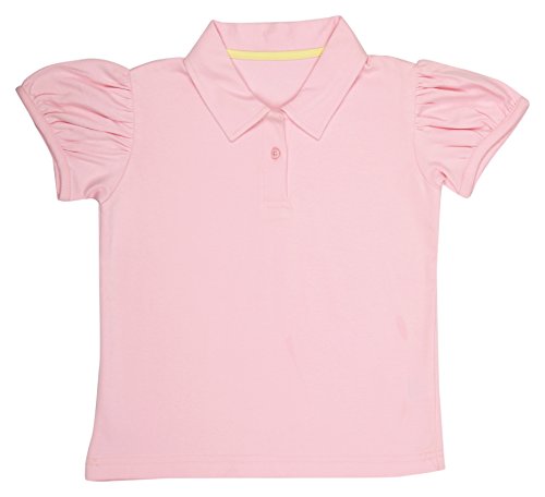LIL ME Girls Cotton Polo (LM1130-3-4 Years, Pink, 3-4 Years) RS.572 (31.00% Off) - Amazon