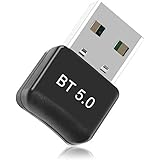 Maxesla Bluetooth 5.0 Adapter Bluetooth USB 5.0 Dongle Empfänger Bluetooth für Windows 10/8.1/8 / 7 / Vista/XP, Unterstützt B
