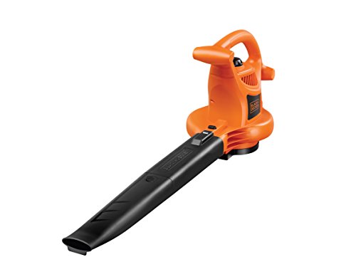 Black+Decker 3-in-1 Set 2.500W Laubsauger/Laubbläser, Laubhäcksler, inkl. Sauger und Blasrohr 310km/h Blasgeschwindigkeit 40l Fangsack, GW2500, schwarz orange - 2
