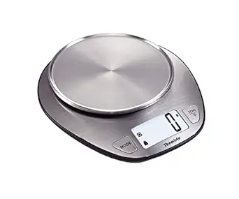Themisto TH-WS20 Stainless Steel Digital Kitchen Weighing Scale (5kg)