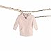 Barefoot Dreams 412 Bamboo Chic Infant Hoodie M 12-18 Months (Pink )