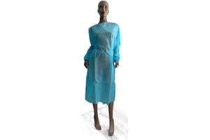 MASCHERINE VENETE CAMICI IN TNT - 10 camici monouso 30 GR (10, L)