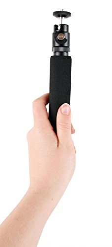 DURAGADGET Trípode De Mesa + Barra Telescópica Extensible para la cámara Sony Alpha-5000 / A5000 | Sony Cyber-Shot DSC-HX300 - ¡Set Ideal para Viajes!