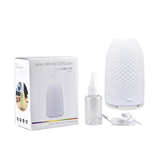 Preisvergleich Produktbild USB-Lade-Ultraschallreiniger Kleiner weißer Aromatherapie-Luftbefeuchter mit Nachtlicht