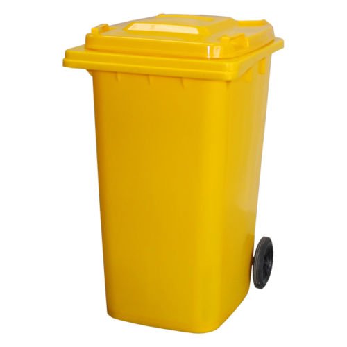 Preisvergleich Produktbild Baumeister Merchant BM6 Mülltonne, gelb, 240 Liter