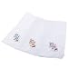 Generic Pack of 12 Women Ladies Embroidery 100% Cotton Handkerchiefs Soft Hanky RS.750.00