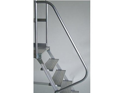 Handlauf am Aufstieg für Podestleitern 4-6 stufig inkl. Plattform passend für 4 - 6 stufig