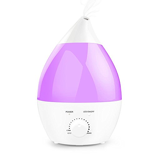Ogima® de 2,8 litros de capacidad más grande de vapor frío aromaterapia humidificador difusor de aroma con que cambian de color luces LED