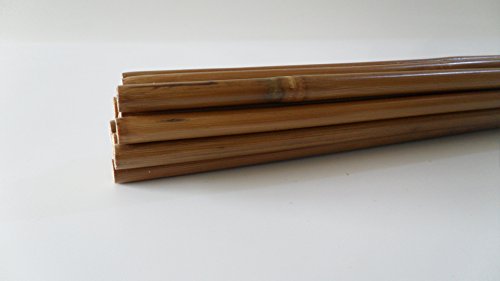 e5e10 Bamboo Shaft for Arrow and Bow Archery Color Brown 12 Pcs