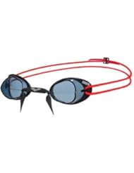Arena Swedix – Gafas de natación – humo lente – marco de color rojo