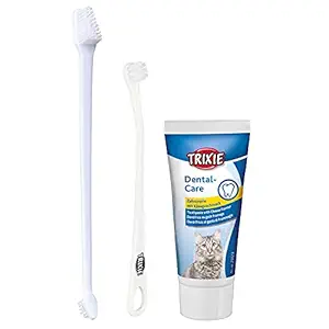 TRIXIE Cats Dental Hygiene Set, 200 Gram, (Model: 25620)