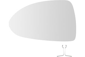 SENZEAL Vetro Specchio Retrovisore Riscaldabile Lato Sinistro per Opel Corsa D 2006-2014 Corsa E 2014-2020 1426555 (Sinistro)