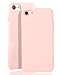 Produktbild JMi [ Apple iPhone 7/8, Pink ] Original Silikonhülle Stabiler Full-Soft Bumper - Innen samtweicher Mikrofaserstoff - Silicone Case, Keine Fingerabdrücke sichtbar