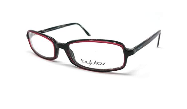 Byblos OCCHIALI DA VISTA UOMO DONNA B 302 NERO E ROSSO 7402 : Amazon.it:  Abbigliamento