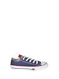 Artikel: 363704C Converse Unisex-Kinder Chuck Taylor All Stars Sneaker Blau (Navy/Enamel Red/Blue 000) 34 EU