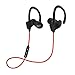 Produktbild Wovemster Drahtloses magnetisches Headset Bluetooth 4.1 Anti Schweiß und wasserdichtes Sport Ohrhörer Stereo Noise Cancelling Kopfhörer Drahtloses Headset für das Laufen (Rot)