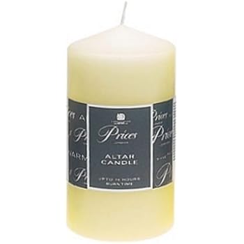 Set Of 4 Ivory Altar Price Candles 250 X 80 Mm 125 Hours - View #3