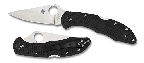 Mejor Spyderco C11FPBK Navaja, Unisex, Negro Descuento
