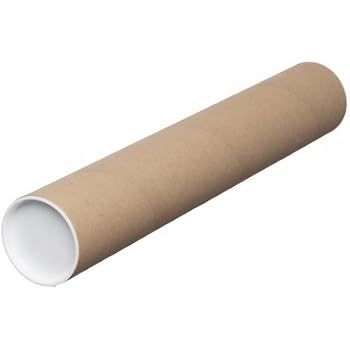 Tubes Postaux Ambassador 50mm X 450mm - Lot De 25 - Carton Haute Densité - Protection Documents