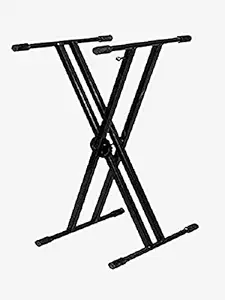 Keyboard stand Adjustable Heavy Duty Double Braced keyboard stand