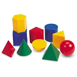 Olympia Games and Toys 3D Geometric Shapes Blocks Games kit for Kids Both Boys and Girls