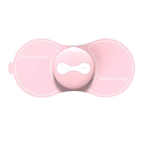 Healifty Massaggiatore Elettrostimolatore a Forma di Farfalla Cuscino per massaggio a impulsi per Fitness Trattamento del Dolore (rosa)