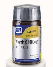Quest Vitamin C 1000mg Timed Release 120 Tablets + 50% Extra Fill